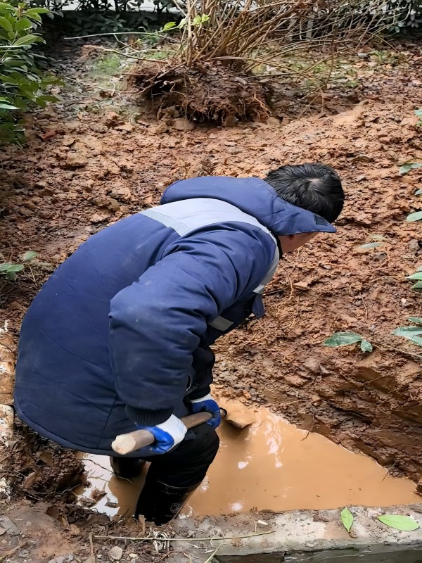 南京自來水管查漏水案例